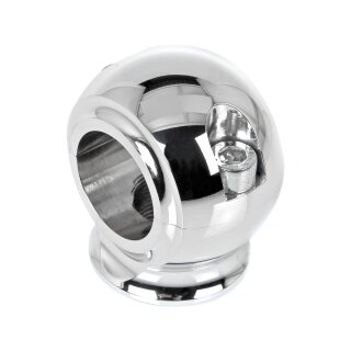 Thunderbike Old Style 1.25" Alu Riser poliert mit Kabeldurchführung
