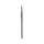 Argent Speedo Cables 16 mm Nut Stainless Steel Clear Coated Chrome Look