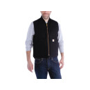 Relaxed Fit Firm Duck Insulated Rib Collar Vest