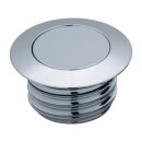 Flush Mount Pop-Up Gas Cap Vented Chrome