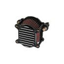 Omega Finned Air Cleaner Black