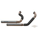 Outline Top Chopp Big Hole Smooth Exhaust System Chrome...