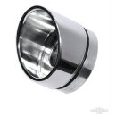Exhaust,Endcap Slant, ø 80 mm, polished