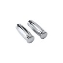 Chrome Diamond Grips Chrome 1" Cable operated