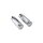 Chrome Diamond Grips Chrome 1" Cable operated