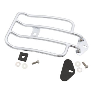 6" Solo Luggage Rack Chrome