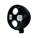 Atlanta 5 3/4" Scheinwerfer Black LED