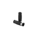 Antique Grips with Chrome accents Black 1" Throttle...