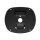 Down & Inside License Plate Bracket Black Satin