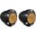 Tracker LED Turn Signal Black Gloss Amber LED