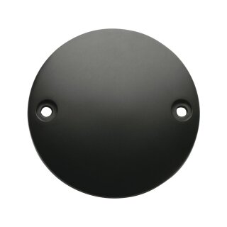 Domed Point Cover 2-hole Black