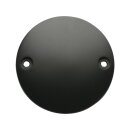 Domed Point Cover 2-hole Black