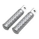 Dimpled Foot Pegs Chrome