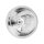 Curved 4 1/2" Spotlight Insert Smooth reflector Chrome Clear