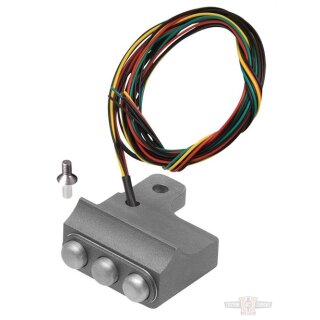 Switch Housing, Vendenge, 3-Button, Brake, Sandblasted