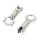 Billet Highway Footgeg Mount Chrome