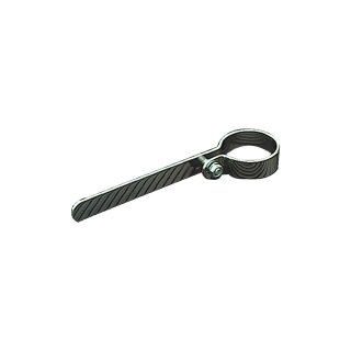Chrome Heavy Duty P Clamps P-Clamp with 6" Strap Chrome
