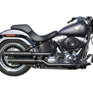 Gun Smooth Slip On Mufflers Donut End Cap Black Black