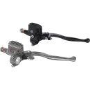Classic Brake Master Cylinder Kit Black, 12 mm, Anodized