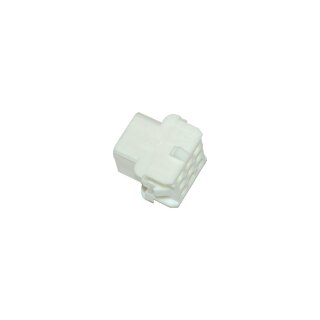 9-Wire Cap AMP Mate-N-Lock Connector Housing White