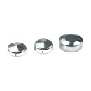 Cover, fork stem bolt FXR, Dyna, XL. Chrome