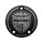 New Custom Point Cover 3-hole, with Thunderbike Logo Black Anodized