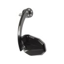 Victory Evo Bar End Mirror 130 mm stem Black, Anodized