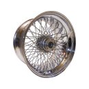 TTS 80 spoke wheel, stainless steel 3.50x23" SYM