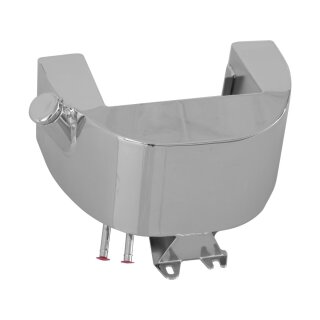 3,5 Quart Custom Wrap Around Side-fill Oil Tank Chrome