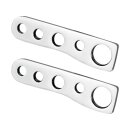 Low Springer Headlight Bracket Lowering headlamp Polished