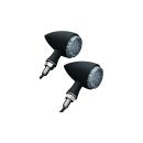 Torpedo LED Turn Signal/Taillight/Brake Light Black Satin...