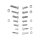 ROTORBOLTS TAPER Brake Hardware Kit