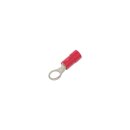 0,7-1,2 mm PVC #10 Ring Terminal Red