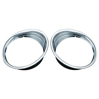 Driving Light Bezel Chrome
