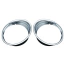 Driving Light Bezel Chrome
