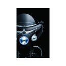 Driving Light Bezel Chrome