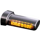Winglet LED Turn Signals Black Anodized Smoke LED