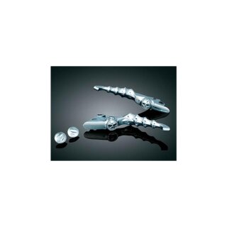 Zombie Hand Control Levers Chrome
