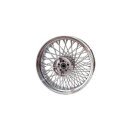 Paughco, Rear 80-Spoke Wheel Assembly 16X5.5 Round, Chrome