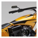 Arlen Ness, billet Deep Cut Comfort grips. Black
