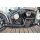 Skull Headers E3 Bomb Kevt Style Hole Exhaust System Black Coated