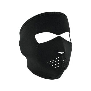 Black Neoprene Full Face Mask