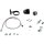 Arlen Ness, oil pressure gauge kit. Deep Cut, black