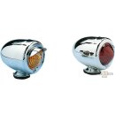 Custom Bullet Marker Light Chrome Amber