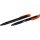 CCE Pen Black Orange (10) Ballpoint Pen