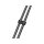 THROTTLE/IDLE CABLE CLAMP BLACK