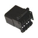 8-Wire Cap AMP Multilock Connector Housing Black