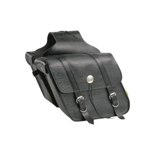 Deluxe Slant Saddlebags Black