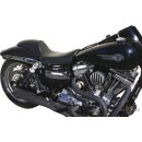 Gunfighter Smooth Seat Black Synthetic Leather