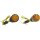 Bullseye Handlebar Turn Signal H21W Chrome Amber Halogen